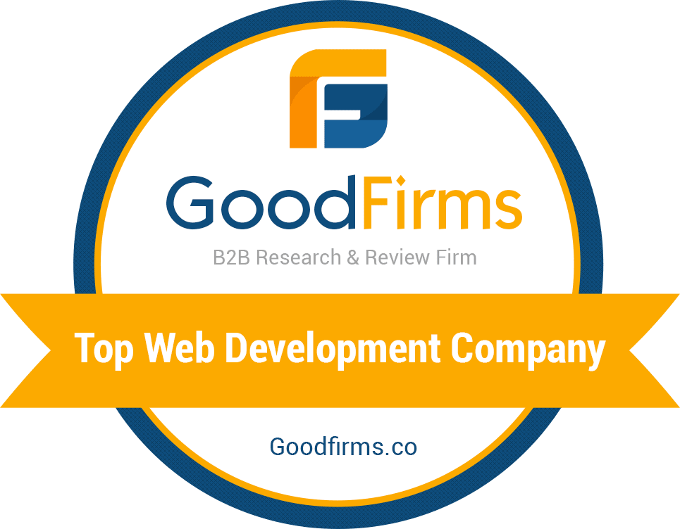 Shilsha Technologies recognized by GoodFirms as a Top Web Development Company for excellence in web design and development services.
